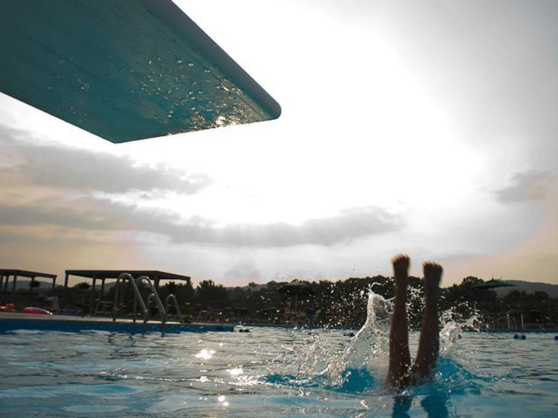 Children at the Pool